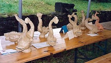 Ferienpass 2002: die Delfine stehen zum Abholen bereit