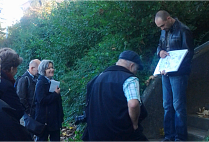 Herbstexkursion der Munzachgesellschaft Liestal 2013, Kaiseraugst, Kastellthermen