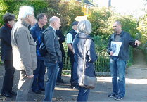 Herbstexkursion der Munzachgesellschaft Liestal 2013, Kaiseraugst,  Roemerbruecke